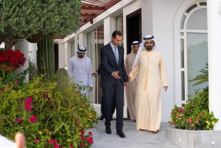 الرئيس الأسد في زيارة لدولة الإمارات 