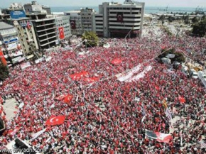 مظاهرات احتجاجية ضد اردوغان وحكومته تجوب شوارع المدن التركية 