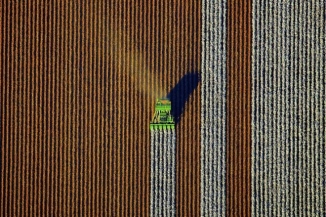 صور جوية تبرز تنسيق المزارع في اسرتاليا