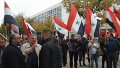 المغتربين السوريين في يوم الغضب  السوري ضد الإرهاب