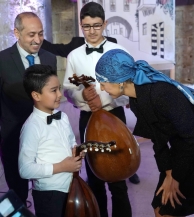 السيدة أسماءالأسد في فعالية ظلال الخاصة بحماية وتوثيق عناصر التراث الثقافي السوري 