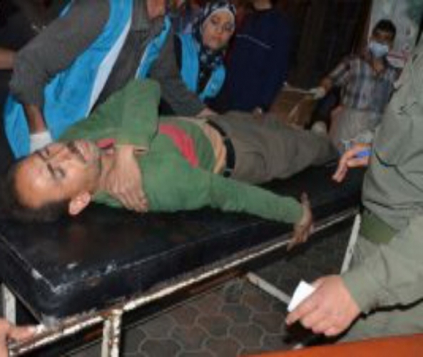 استشهاد امرأة وإصابة آخرين بقذائف الهاون في قرية عين الدنانير بريف حمص  
