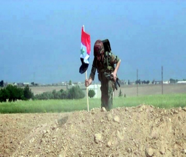 الجيش يفرض سيطرته على منطقة حويسيس بريف حمص الشرقي  