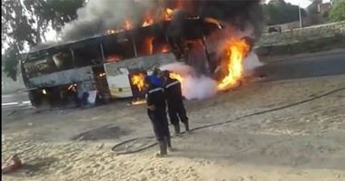 مقتل وإصابة 50 شخصاً إثر احتراق حافلة سياحية في الصين