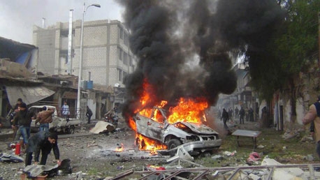 مقتل واصابة 39 شخصاً بتفجير إرهابي في مدينة الخالص شمال العراق