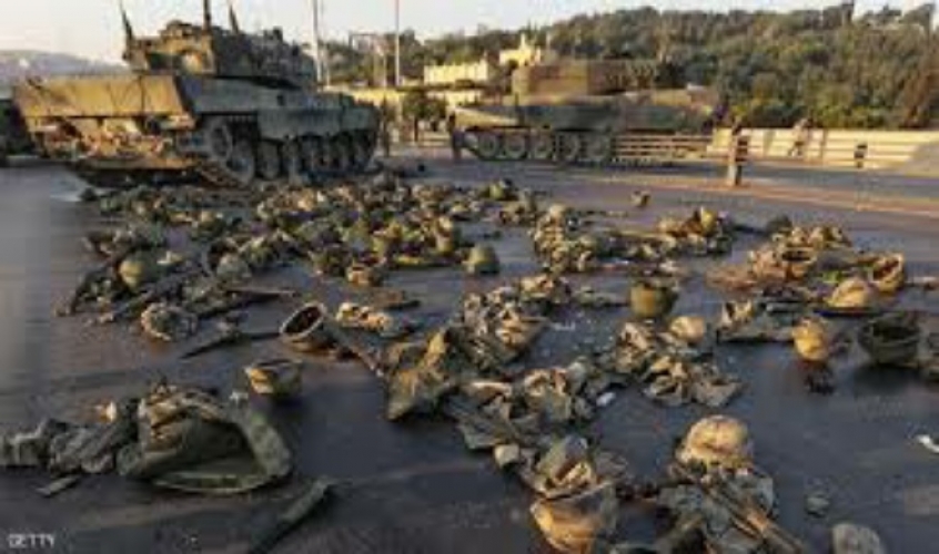 تركيا تعتزم دفن جنود الانقلاب في 
