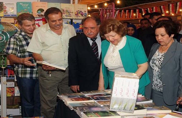 العطار تفتتح معرض الكتاب الـ 28 في مكتبة الأسد بدمشق