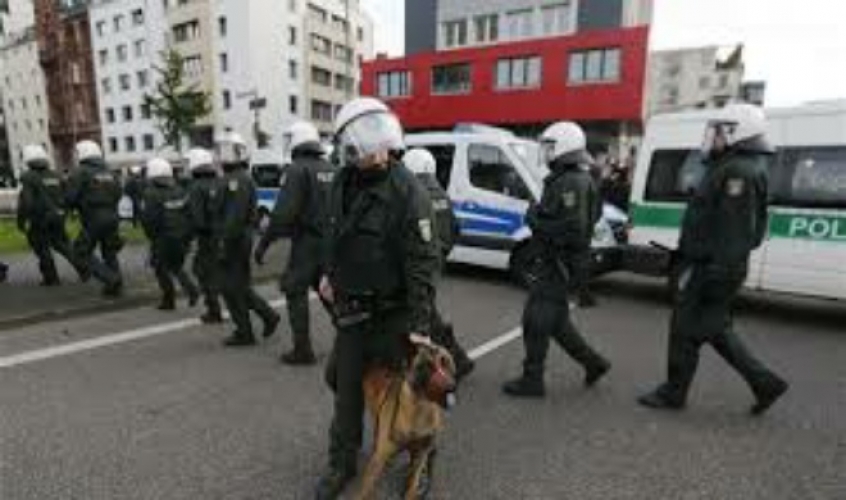 الشرطة الألمانية تخلي إحدى صالات مطار فرانكفورت