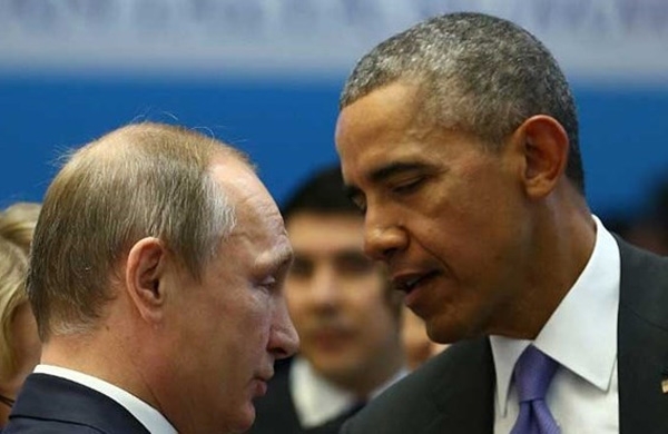 بوتين وأوباما بحثا الأزمة السورية على هامش قمة العشرين 