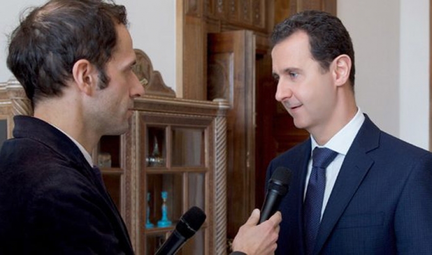 الأسد في تصريح لقناة تي جي 5 الإيطالية: هزيمة الإرهابيين في حلب خطوة مهمة نحو إنهاء الحرب