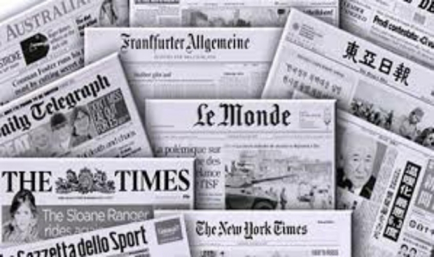 عناوين الصحف الأجنبية ليوم الخميس 05 – 01  – 2017