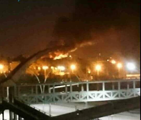 طائرات إسرائيلية تقصف مطار المزة العسكري في دمشق