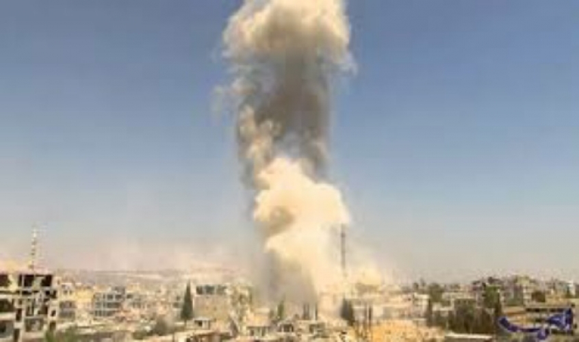 قذائف صاروخية على قرى في ريف حمص الشمالي