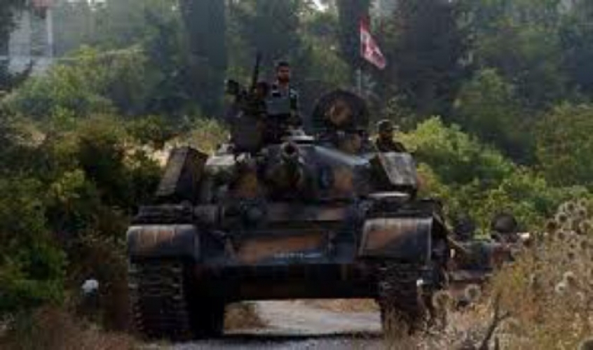 الجيش السوري يتصدى لهجوم إرهابيي 