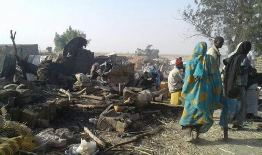 مقتل أكثر من 100 شخص في قصف للجيش النيجيري 