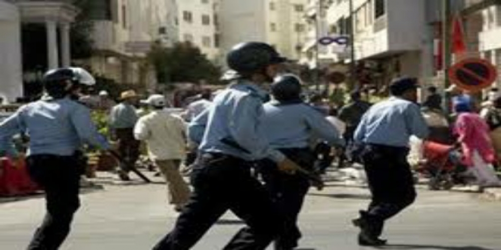 صدامات بين عناصر الشرطة ومتظاهرين شمالي المغرب