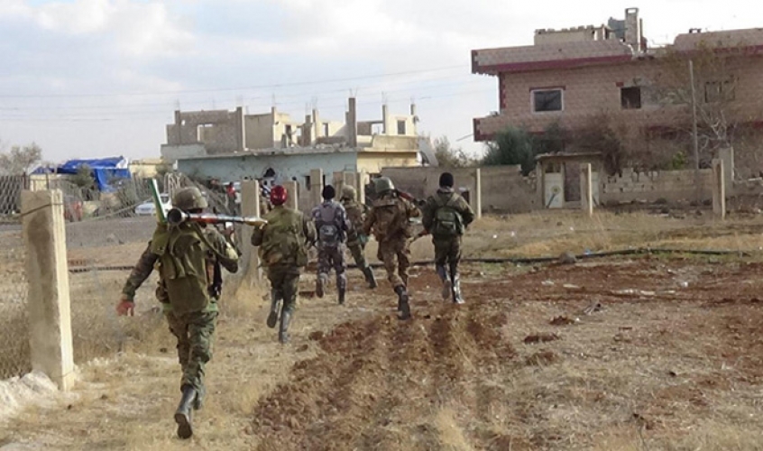 الجيش السوري يتصدى لهجوم مجموعات إرهابية على عدد من النقاط العسكرية في ريف اللاذقية الشمالي الشرقي