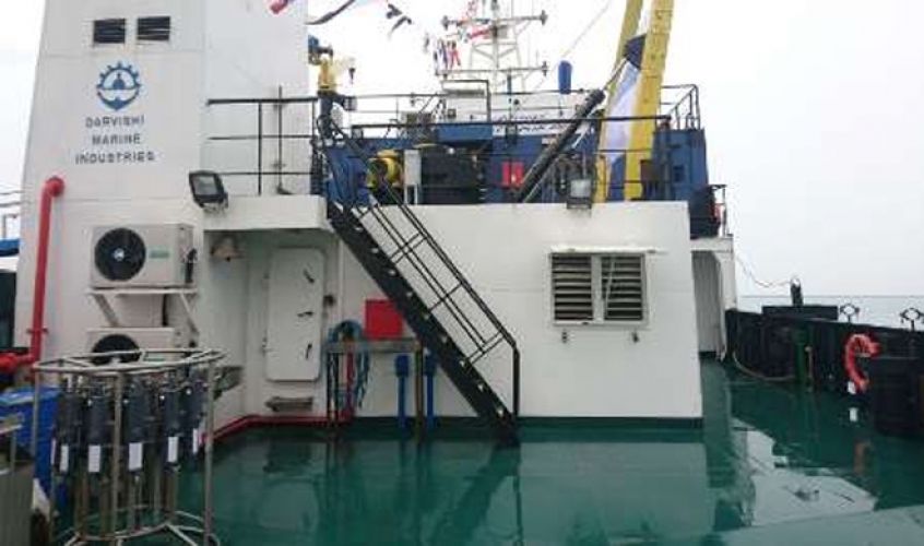 تدشين أول سفينة أبحاث إيرانية لدراسة المحيطات