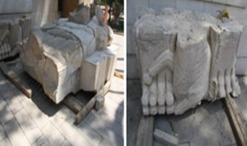دمشق تستعيد التمثاليْن التدمرييْن الجنائزيين بعد ترميمهما في روما نهاية الشهر الحالي