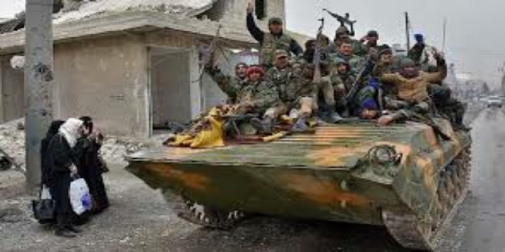 الجيش السوري وحلفاؤة يسيطرون على سوق الجبس جنوب غرب مدينة حلب