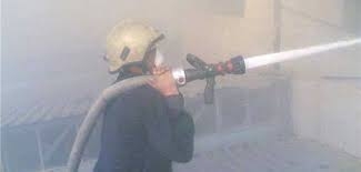 فوج الإطفاء يخمد حريقاً في مستودع أدوية بمنطقة الحريقة بدمشق .. الأمس ..!