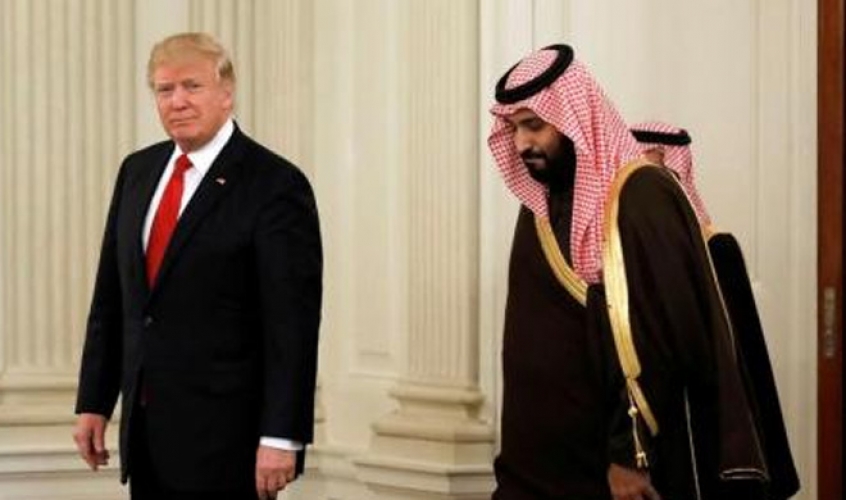 ترامب وولي العهد السعودي ناقشا فرص تطوير برامج اقتصادية جديدة