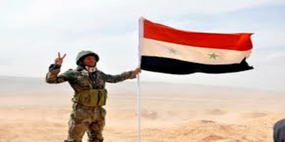 بالفيديو .. جنود الجيش يحتفلون بالنصر في جبهة جوبر