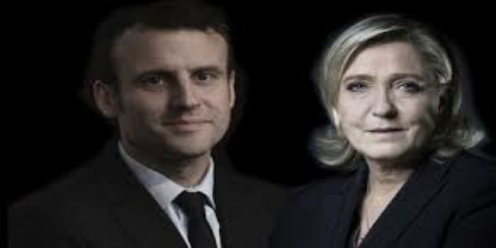 استطلاع للرأي يرجح فوز ماكرون برئاسة فرنسا وهزيمة  لوبان