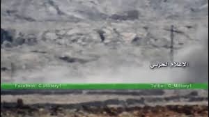بالفيديو .. تفجير عبوة ناسفة بآلية للمسلحين على طريق إنخل _ الثريا في ريف درعا