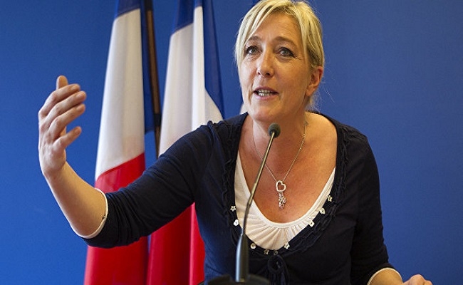 مرشحة الرئاسة الفرنسية لوبان تعلن استقالتها من حزبها اليميني والسبب؟