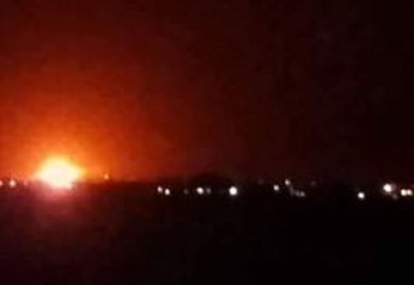 انفجارات ضخمة بمحيط مطار دمشق الدولي فجراً .. والسبب؟ 