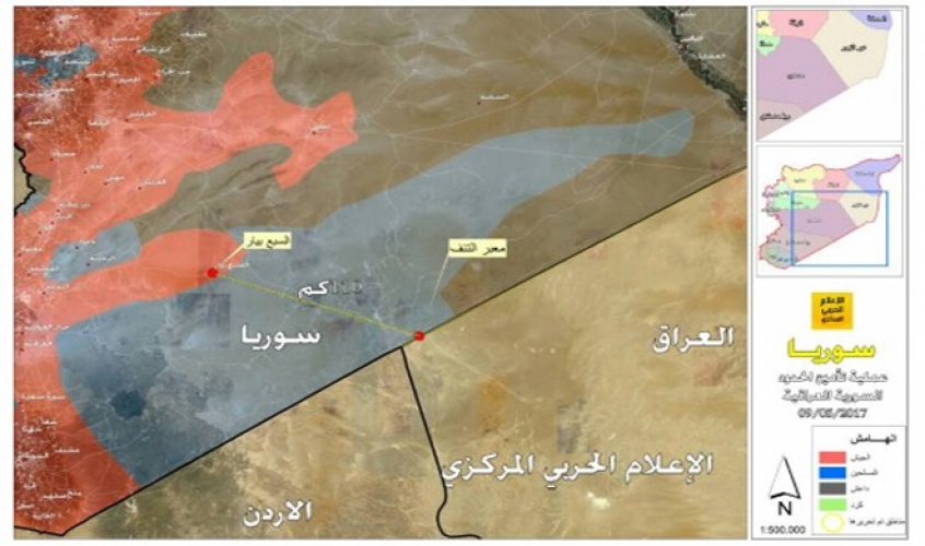 الجيش السوري وحلفاؤه ينجزون المرحلة الأولى من عملية تأمين الحدود السورية العراقية