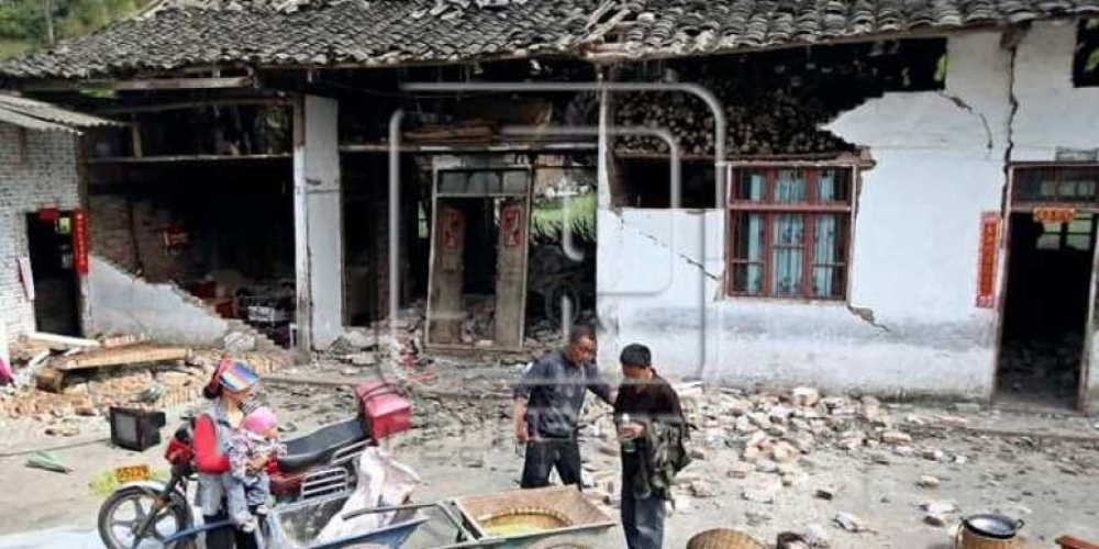 مصرع 9 اشخاص وأصابة 16 بزلزال شمال غرب الصين