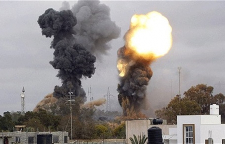 3 انفجارات قوية تهز  العاصمة الليبية طرابلس 