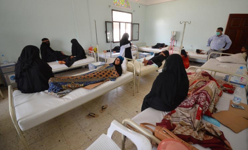 إعلان حالة الطوارئ في صنعاء بسبب تفشي الكوليرا 