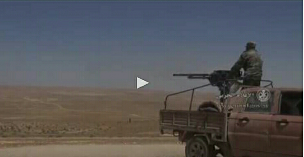 بالفيديو .. من سيطرة الجيش السوري على تلال الطفحة بريف حمص الشرقي