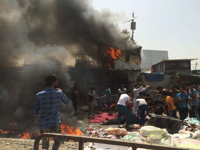 ارتفاع عدد ضحايا تفجيرات بغداد والبصرة إلى 35 قتيلاً و50 جريحاً