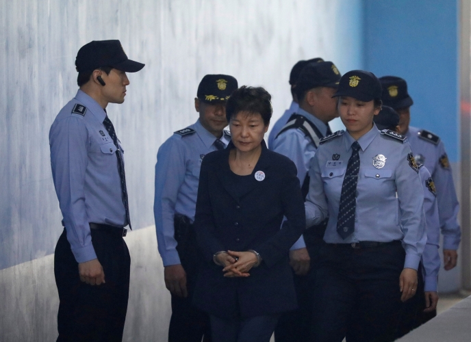 بدء محاكمة رئيسة كوريا الجنوبية السابقة بتهمة الفساد