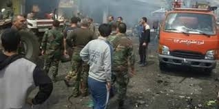 تدمير سيارة مفخخة بداخلها إرهابيان اثنان على طريق مطار دمشق الدولي