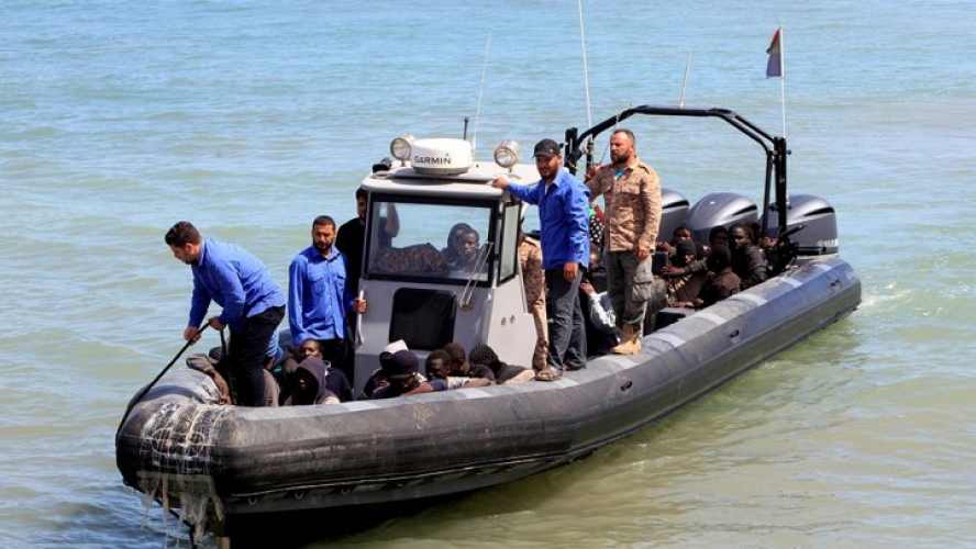 خفر السواحل الإيطالي: 20 مهاجر على الاقل قضوا غرقاً في البحر المتوسط اليوم