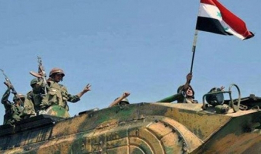 الجيش السوري يستعيد السيطرة على محطة غاز آرك بريف حمص الشرقي