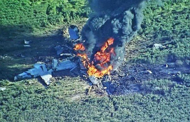 مصرع 16 شخصاً بتحطم طائرة عسكرية أمريكية في ولاية ميسيسيبي