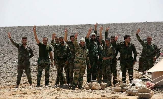 بالصور.. الجيش من الحدود السورية الاردنية بعد تأمين كامل محيط السويداء