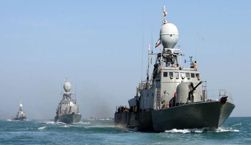 القوة البحرية الايرانية : تدشين بارجة 