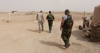 صد هجوم لداعش على نقاط الجيش في جب المزاريع بريف حماه الشرقي