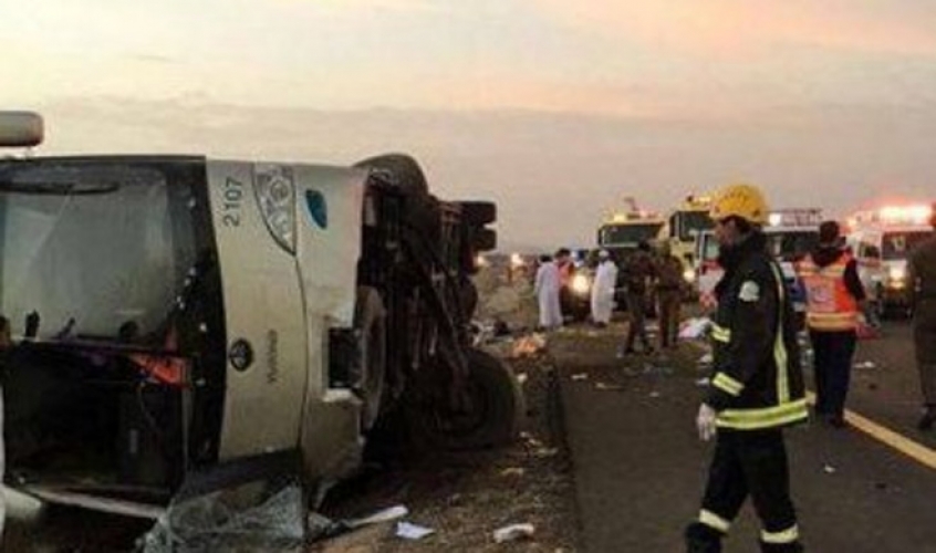 مصر.. مقتل 5 أشخاص وإصابة 60 في تصادم حافلتين 