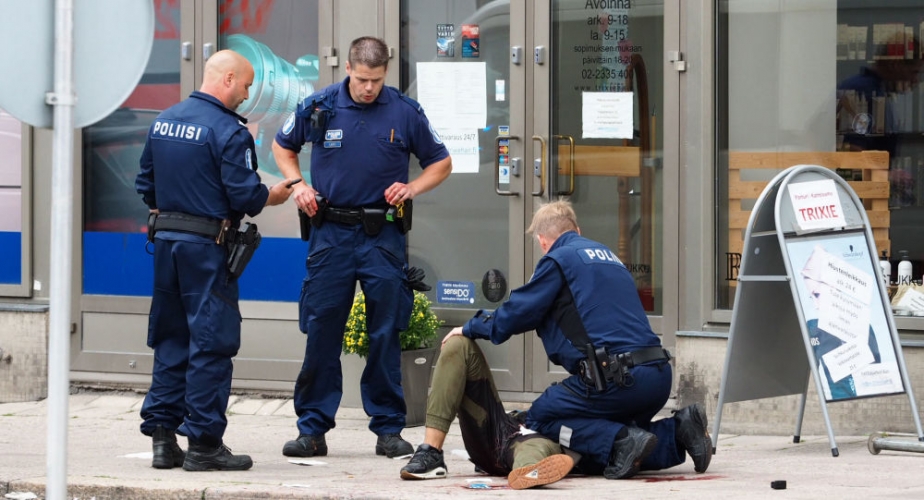 منفذ عملية الطعن في فنلندا امس مغربي الجنسية والعملية إرهابية!