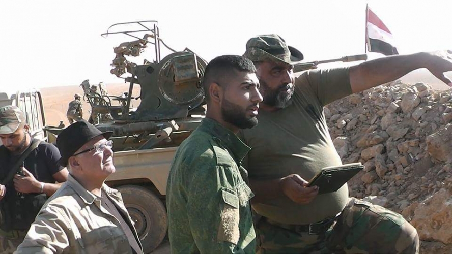 الفيديو الأول الذي يظهر تقدم الجيش السوري داخل عقيربات بريف السلمية