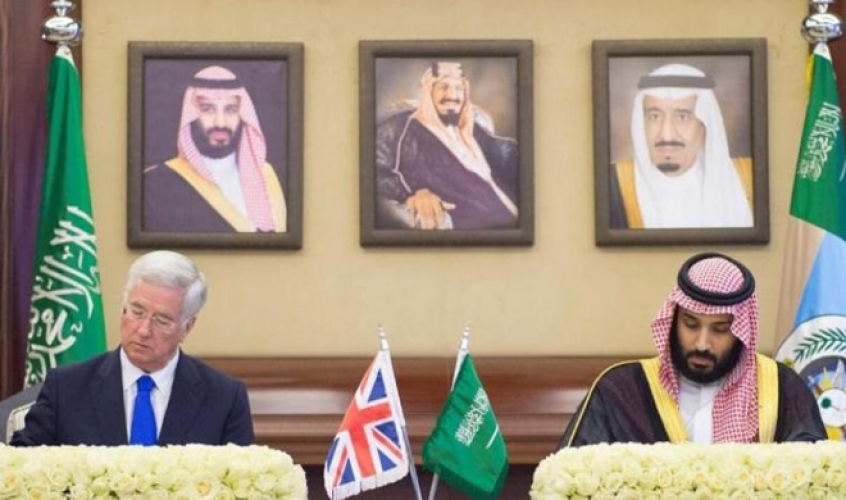  اتفاقية تعاون عسكري أمني بين السعودية وبريطانيا