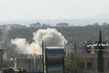 لليوم الثالث على التوالي قذائف الارهابيين تتساقط على بلدة الفوعة في ادلب